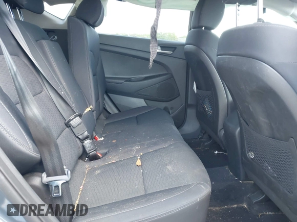 2021 Hyundai Tucson SE with VIN KM8J23A48MU379826, listed as a IAAI auction lot 41887834 with 51,885 mi miles and . Bid and sale history available at DreamBid. Image 8.