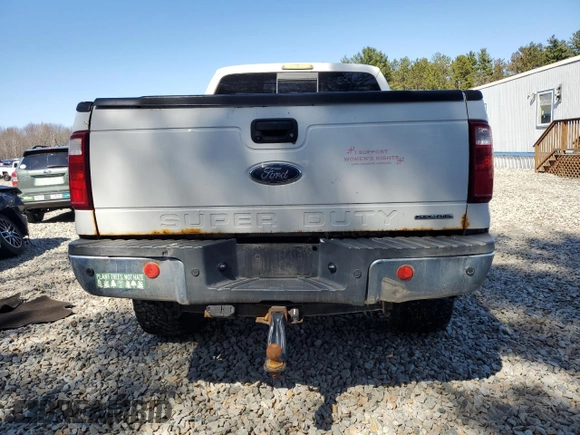 2012 Ford F-250 XL with VIN 1FT7W2B67CEC84664, listed as a Copart auction lot 53691645 with 209,117 mi miles and Salvage title. Bid and sale history available at DreamBid. Image 6.