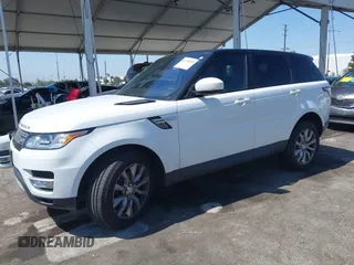 2017 Land Rover Range Rover Sport HSE with VIN SALWR2FV8HA677553, listed as a IAAI auction lot 42248695 with 68,608 mi miles and . Bid and sale history available at DreamBid. Image 2.