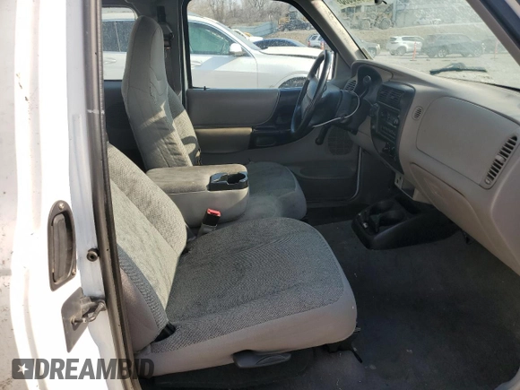 2000 Ford Ranger XL with VIN 1FTZR15VXYPB20317, listed as a Copart auction lot 48925385 with 150,498 mi miles and Salvage Title. Bid and sale history available at carsss.com. Image 10.
