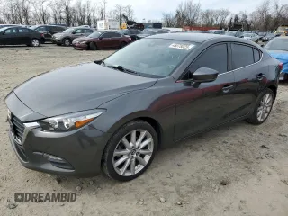 2017 Mazda 3 Touring with VIN 3MZBN1V72HM115615, listed as a Copart auction lot 45078025 with 56,483 mi miles and Salvage Title. Bid and sale history available at DreamBid. Image 1.