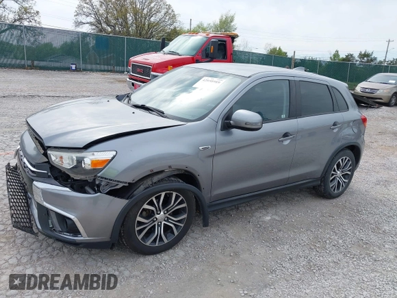 2018 Mitsubishi Outlander SE with VIN JA4AP3AWXJZ036306, listed as a IAAI auction lot 42058989 with 101,548 mi miles and . Bid and sale history available at DreamBid. Image 2.