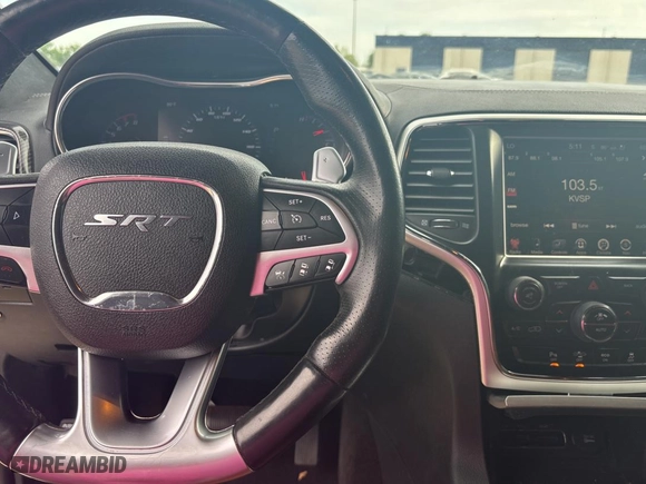 2015 Jeep Grand Cherokee SRT with VIN 1C4RJFDJ3FC896473, listed as a Copart auction lot 53915385 with 124,091 mi miles and Clean Title. Bid and sale history available at carsss.com. Image 9.