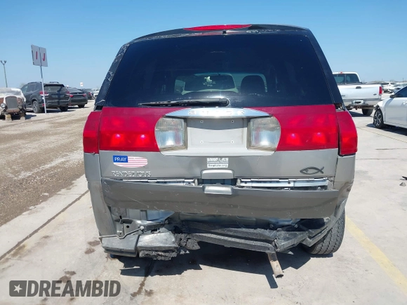2004 Buick Rendezvous with VIN 3G5DA03E14S528416, listed as a IAAI auction lot 41783619 with 186,162 mi miles and . Bid and sale history available at DreamBid. Image 17.