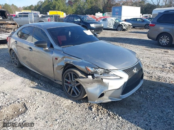 2016 Lexus IS 300 with VIN JTHCM1D23G5013162, listed as a IAAI auction lot 41111603 with 128,103 mi miles. Bid and sale history available at carsss.com. Image 1.