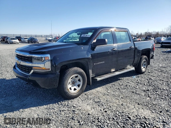 2018 Chevrolet Silverado 1500 Work Truck with VIN 3GCUKNECXJG476412, listed as a Copart auction lot 47347555 with 102,223 mi miles and Clean Title. Bid and sale history available at carsss.com. Image 1.
