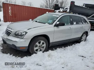 2004 Chrysler Pacifica z VIN 2C8GM68494R326242, wystawiony jako Copart lot #44128615 z przebiegiem 213 339 mil mil oraz Szkoda całkowita • Salvage title. Historia ofert i sprzedaży dostępna na DreamBid. Obrazek 1.
