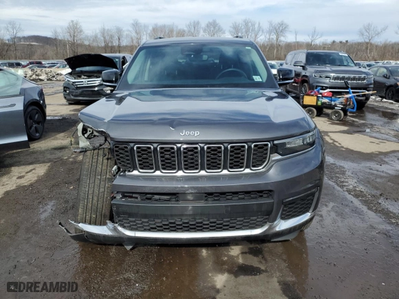 2022 Jeep Grand Cherokee L Limited with VIN 1C4RJJBG7N8608577, listed as a Copart auction lot 46044615 with 26,185 mi miles and Salvage Title. Bid and sale history available at carsss.com. Image 5.