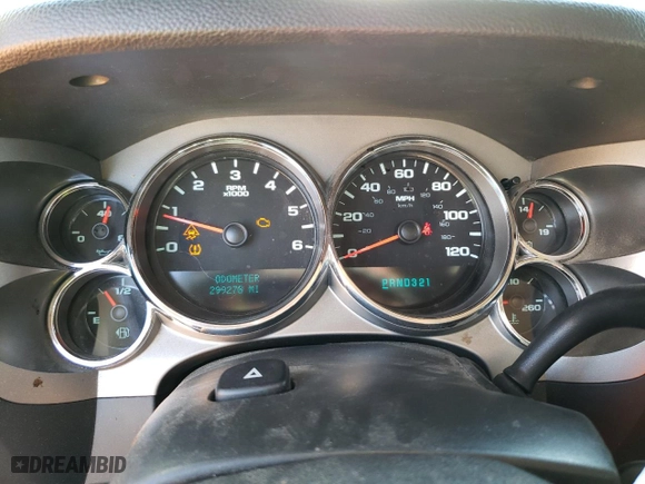 2008 Chevrolet Silverado 1500 LTZ with VIN 3GCEC13J98G304748, listed as a Copart auction lot 50515555 with 299,278 mi miles and Salvage Title. Bid and sale history available at carsss.com. Image 9.