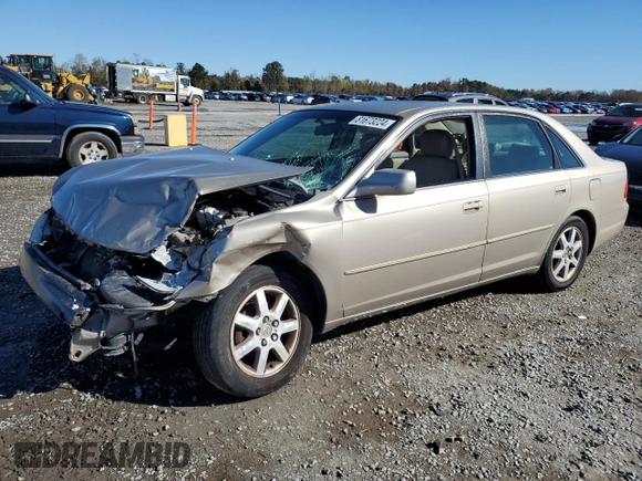 2000 Toyota Avalon XL z VIN 4T1BF28BXYU105489, wystawiony jako Copart lot #81673224 z przebiegiem 139 449 mil mil oraz Szkoda całkowita • Salvage title. Historia ofert i sprzedaży dostępna na DreamBid. Obrazek 1.