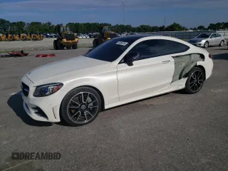 2023 Mercedes-Benz C 300 with VIN W1KWJ8DB2PG121153, listed as a Copart auction lot 63962614 with 15,194 mi miles and Salvage Title. Bid and sale history available at DreamBid. Image 1.