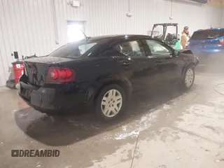 2014 Dodge Avenger SE with VIN 1C3CDZAB8EN216828, listed as a IAAI auction lot 41581761 with 177,523 mi miles. Bid and sale history available at carsss.com. Image 4.