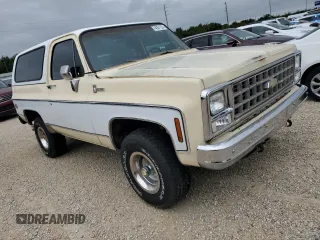 1980 Chevrolet Blazer с VIN CKL18AF139471, выставлен на аукционе Copart как лот 74931074 с пробегом 6 338 миль миль и Списание • Salvage title. История ставок и продаж доступна на DreamBid. Изображение 4.