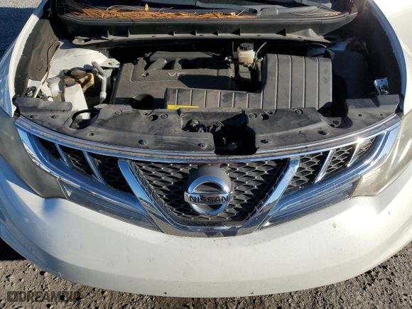 2011 Nissan Murano S with VIN JN8AZ1MW4BW166010, listed as a Copart auction lot 87617475 with 0 mi miles and Salvage Title. Bid and sale history available at carsss.com. Image 12.