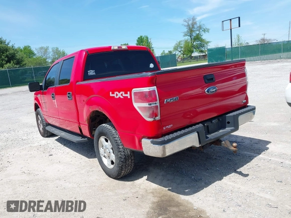 2010 Ford F-150 XL with VIN 1FTFW1EV3AKB55859, listed as a IAAI auction lot 42144289 with 261,722 mi miles. Bid and sale history available at carsss.com. Image 3.