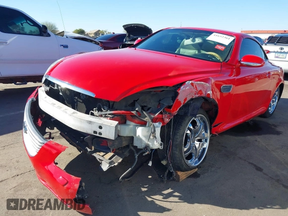 2003 Lexus SC 430 with VIN JTHFN48Y430048651, listed as a IAAI auction lot 41652361 with 149,346 mi miles and . Bid and sale history available at DreamBid. Image 6.