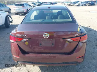 2022 Nissan Sentra SV with VIN 3N1AB8CV5NY264707, listed as a IAAI auction lot 41972677 with 69,982 mi miles and . Bid and sale history available at DreamBid. Image 16.