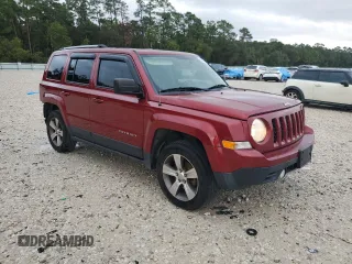 2017 Jeep Patriot High Altitude with VIN 1C4NJRFB3HD155274, listed as a Copart auction lot 80509394 with 92,384 mi miles and Salvage Title. Bid and sale history available at DreamBid. Image 4.