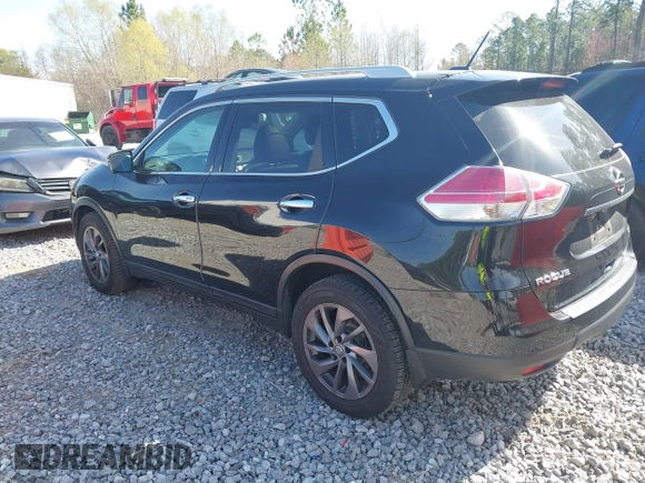 2016 Nissan Rogue SL with VIN 5N1AT2MV6GC778370, listed as a IAAI auction lot 41741022 with 108,838 mi miles and . Bid and sale history available at DreamBid. Image 3.