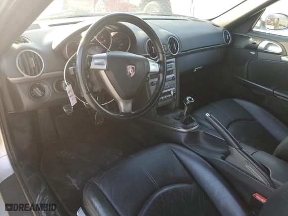 2007 Porsche Boxster with VIN WP0CA29837U711256, listed as a Copart auction lot 78423144 with 49,592 mi miles and Salvage Title. Bid and sale history available at carsss.com. Image 8.
