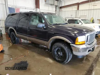 2001 Ford Excursion Limited z VIN 1FMSU43F81EC12990, wystawiony jako Copart lot #56883255 z przebiegiem 299 713 mil mil oraz Tytuł czysty. Historia ofert i sprzedaży dostępna na DreamBid. Obrazek 4.