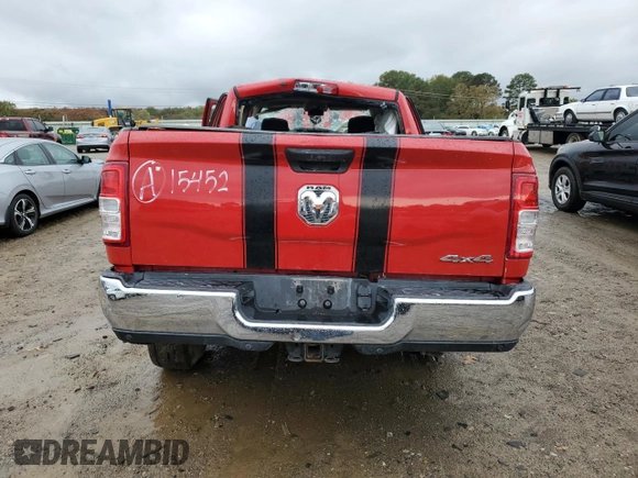 2020 Ram 2500 Tradesman with VIN 3C6UR5CJ9LG150902, listed as a Copart auction lot 78742294 with 0 mi miles and Salvage Title. Bid and sale history available at carsss.com. Image 6.