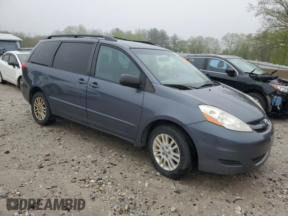 2008 Toyota Sienna LE with VIN 5TDBK23C08S016373, listed as a Copart auction lot 55143575 with 146,435 mi miles and Clean Title. Bid and sale history available at DreamBid. Image 4.