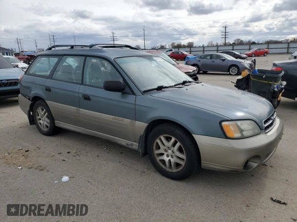 2002 Subaru Legacy Outback z VIN 4S3BH665827601920, wystawiony jako Copart lot #49111545 z przebiegiem 252 984 mil mil oraz Szkoda całkowita • Salvage title. Historia ofert i sprzedaży dostępna na DreamBid. Obrazek 4.