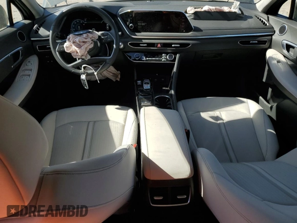 2023 Hyundai Sonata SEL с VIN KMHL14JA2PA329288, выставлен на аукционе Copart как лот 50360445 с пробегом 29 067 миль миль и Списание • Salvage title. История ставок и продаж доступна на DreamBid. Изображение 8.