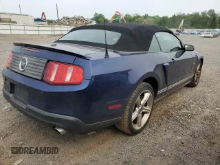 2010 Ford Mustang GT with VIN 1ZVBP8FH7A5119858, listed as a Copart auction lot 60839275 with 118,520 mi miles and Salvage title. Bid and sale history available at DreamBid. Image 3.