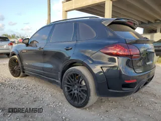 2014 Porsche Cayenne Turbo with VIN WP1AC2A22ELA87606, listed as a Copart auction lot 79227904 with 70,735 mi miles and Clean title. Bid and sale history available at DreamBid. Image 2.