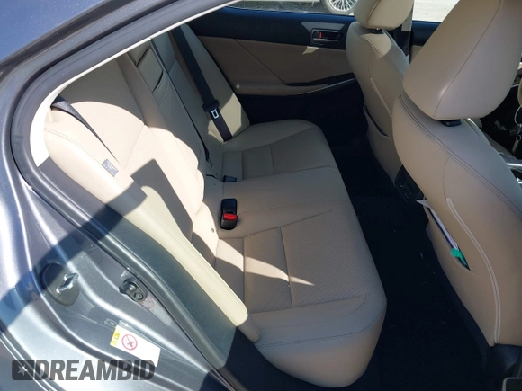2017 Lexus IS with VIN JTHCM1D21H5022394, listed as a IAAI auction lot 41783159 with 53,859 mi miles. Bid and sale history available at carsss.com. Image 8.