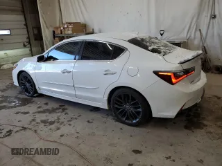 2020 Acura ILX w/Premium/A-SPEC Pkg with VIN 19UDE2F81LA009110, listed as a Copart auction lot 41711785 with 50,266 mi miles and Salvage Title. Bid and sale history available at carsss.com. Image 2.