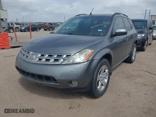 2005 Nissan Murano SL with VIN JN8AZ08W85W426305, listed as a IAAI auction lot 41746532 with 137,040 mi miles. Bid and sale history available at carsss.com. Image 2.