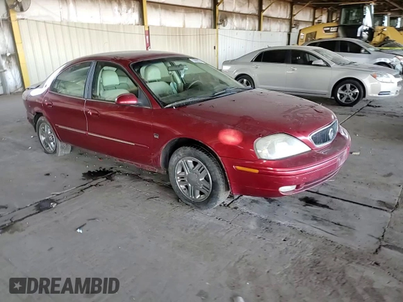 2000 Mercury Sable LS Premium with VIN 1MEFM55S1YG640497, listed as a Copart auction lot 83668544 with 188,490 mi miles and Salvage Title. Bid and sale history available at carsss.com. Image 11.