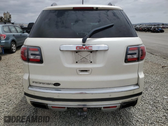 2014 GMC Acadia Denali with VIN 1GKKRTKDXEJ210627, listed as a Copart auction lot 54792235 with 210,608 mi miles and Clean Title. Bid and sale history available at carsss.com. Image 6.