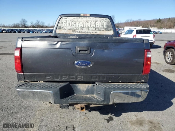 2015 Ford Super Duty F-250 SRW Lariat with VIN 1FT7W2B64FEA44704, listed as a Copart auction lot 49147915 with 278,071 mi miles and Salvage Title. Bid and sale history available at carsss.com. Image 6.