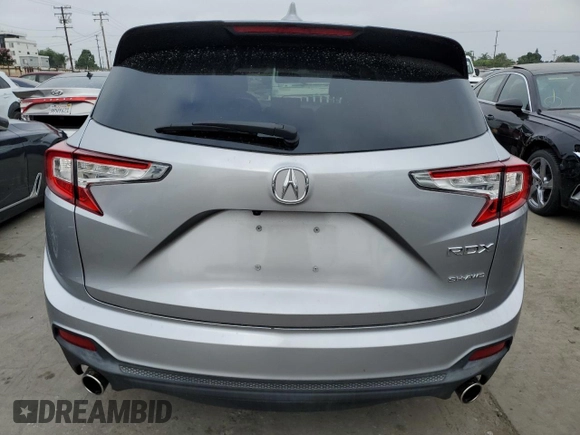2021 Acura RDX with VIN 5J8TC2H34ML047472, listed as a Copart auction lot 63434425 with 27,939 mi miles and Salvage title. Bid and sale history available at DreamBid. Image 6.