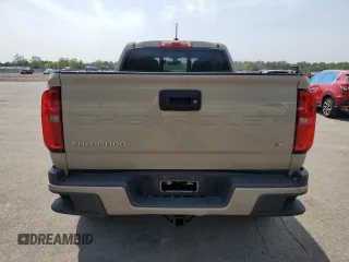 2022 Chevrolet Colorado 4WD Z71 with VIN 1GCGTDEN8N1330603, listed as a Copart auction lot 59000715 with 48,529 mi miles and Salvage title. Bid and sale history available at DreamBid. Image 6.