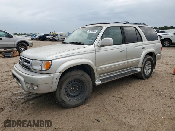 2000 Toyota 4Runner Limited with VIN JT3GN87R4Y0159106, listed as a Copart auction lot 50900905 with 350,121 mi miles and Clean Title. Bid and sale history available at DreamBid. Image 1.