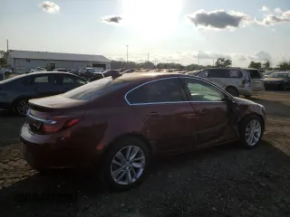 2016 Buick Regal Premium II with VIN 2G4GT5GX7G9174570, listed as a Copart auction lot 69968344 with 121,356 mi miles and Salvage Title. Bid and sale history available at carsss.com. Image 3.