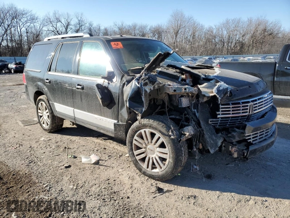 2007 Lincoln Navigator with VIN 5LMFU27587LJ07925, listed as a Copart auction lot 46303465 with Not provided miles and Salvage title. Bid and sale history available at DreamBid. Image 4.