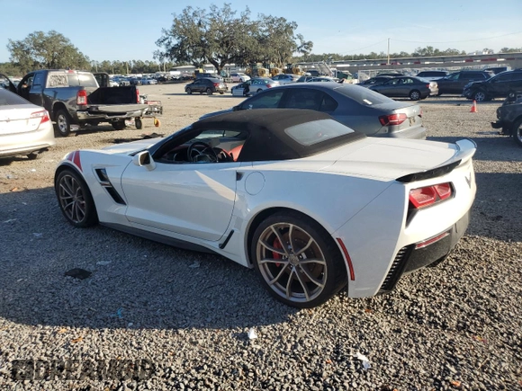 2017 Chevrolet Corvette with VIN 1G1Y13D76H5100247, listed as a Copart auction lot 86346804 with 58,420 mi miles and Salvage title. Bid and sale history available at DreamBid. Image 2.