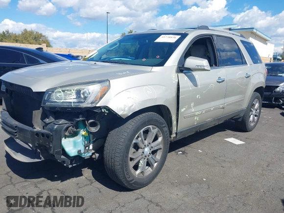 2014 GMC Acadia SLT z VIN 1GKKRSKD2EJ141913, wystawiony jako IAAI lot #41738536 z przebiegiem 100 577 mil mil oraz . Historia ofert i sprzedaży dostępna na DreamBid. Obrazek 17.