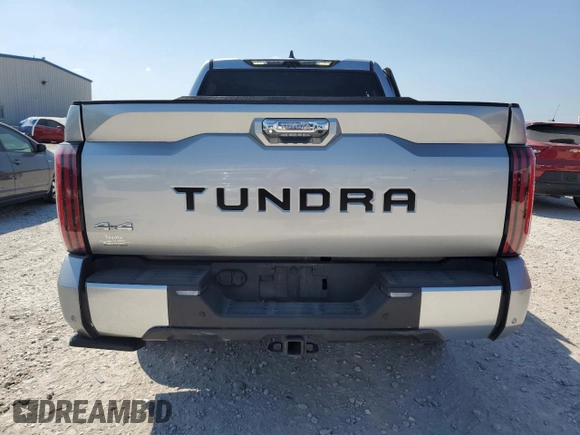 2023 Toyota Tundra Limited Hybrid with VIN 5TFJC5DB1PX028931, listed as a Copart auction lot 71593354 with 21,887 mi miles and Salvage title. Bid and sale history available at DreamBid. Image 6.