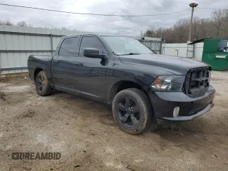 2015 Ram 1500 Express with VIN 1C6RR7KG8FS717136, listed as a Copart auction lot 46044175 with 120,002 mi miles and Salvage title. Bid and sale history available at DreamBid. Image 4.