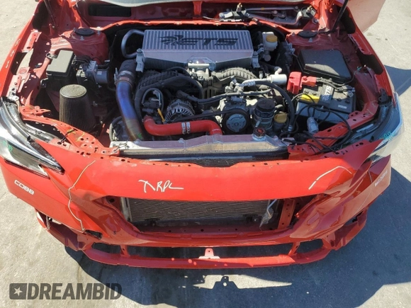 2023 Subaru WRX Limited with VIN JF1VBAL69P9820787, listed as a Copart auction lot 50486855 with 12,787 mi miles and Salvage title. Bid and sale history available at DreamBid. Image 11.