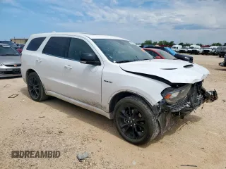 2020 Dodge Durango R/T with VIN 1C4SDHCT4LC394171, listed as a Copart auction lot 60439385 with 66,263 mi miles and Salvage title. Bid and sale history available at DreamBid. Image 4.