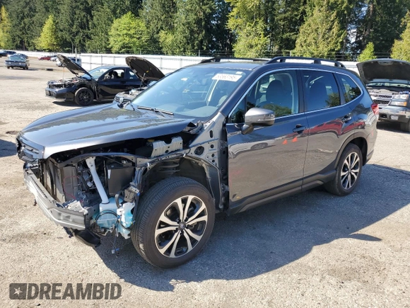 2024 Subaru Forester Limited with VIN JF2SKALC9RH411671, listed as a Copart auction lot 53563195 with 13,235 mi miles and Salvage Title. Bid and sale history available at carsss.com. Image 1.