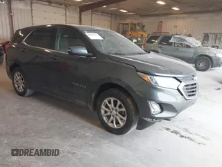 2018 Chevrolet Equinox LT z VIN 3GNAXJEV5JS569101, wystawiony jako IAAI lot #42055496 z przebiegiem 173 494 mil mil oraz . Historia ofert i sprzedaży dostępna na DreamBid. Obrazek 1.